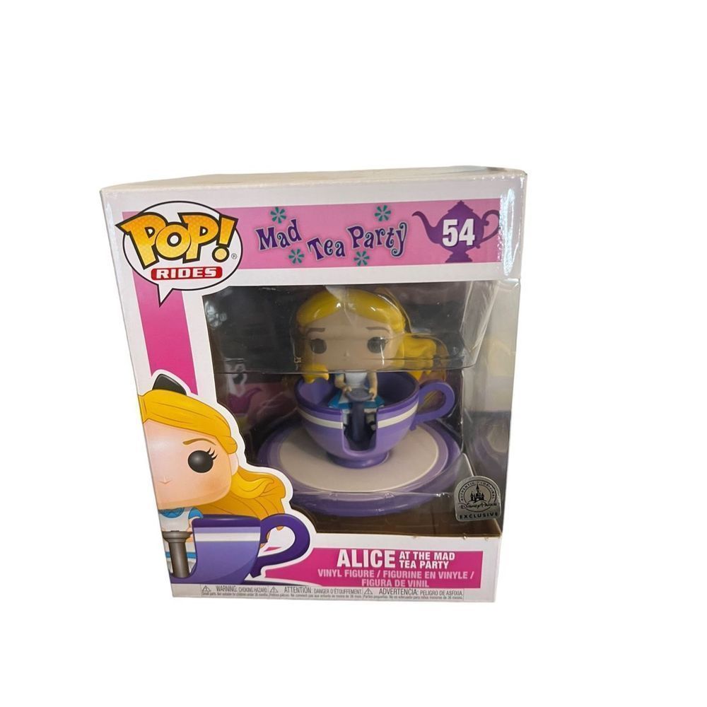 NWT Funko Pop Rides Alice at the Mad Tea Party